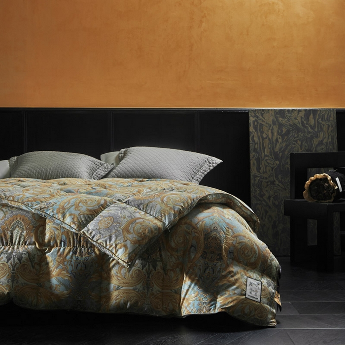 91家纺网 家纺一手货源 找家纺 （总）暖羽屋羽绒馆 2025新款樊若高端羽绒被白鹅绒丝被子羽毛被子加厚冬被婚庆双人春秋被子被芯