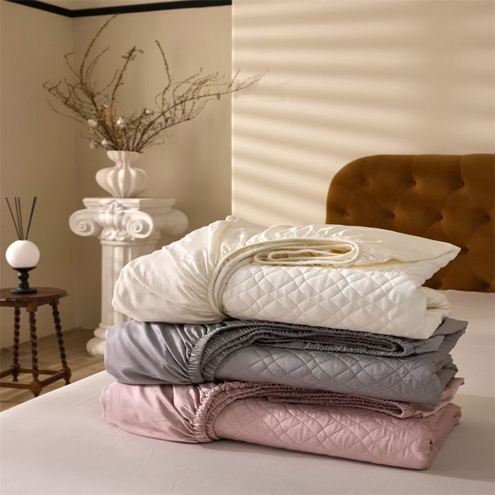 淼铭家纺 2025秋冬新款夹棉床护笠单品床笠床笠单件 组合图仅做展示不可下单