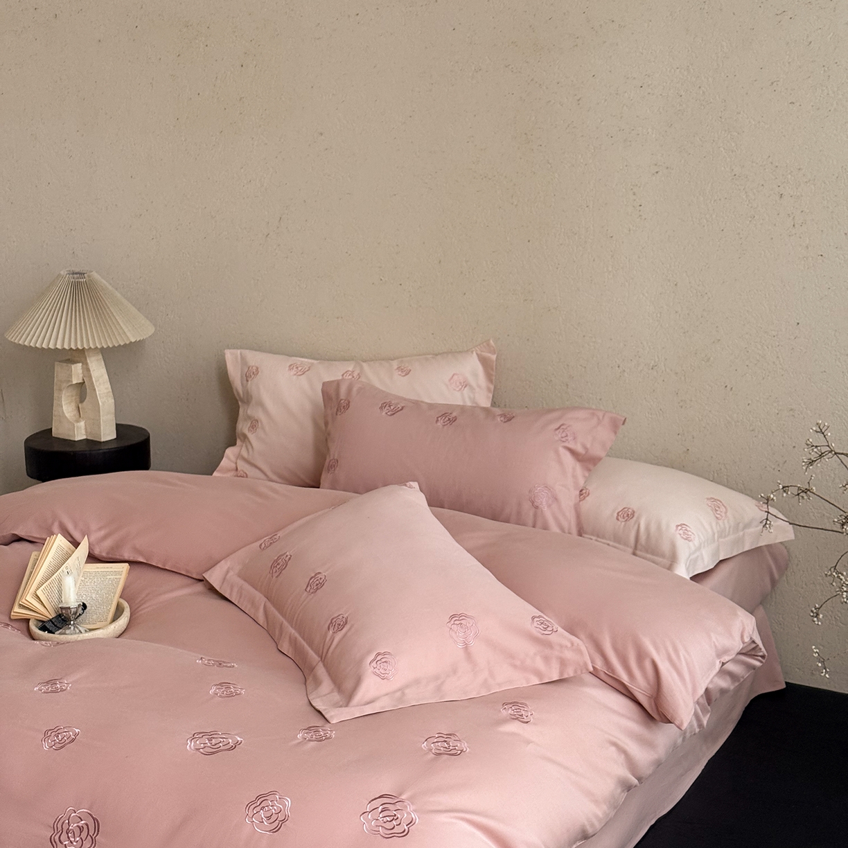 91家纺网 家纺一手货源 找家纺 佳汐蓝家纺 2025新款全棉百支暖绒磨毛四件套-伊瓦尔 伊瓦尔 浆果