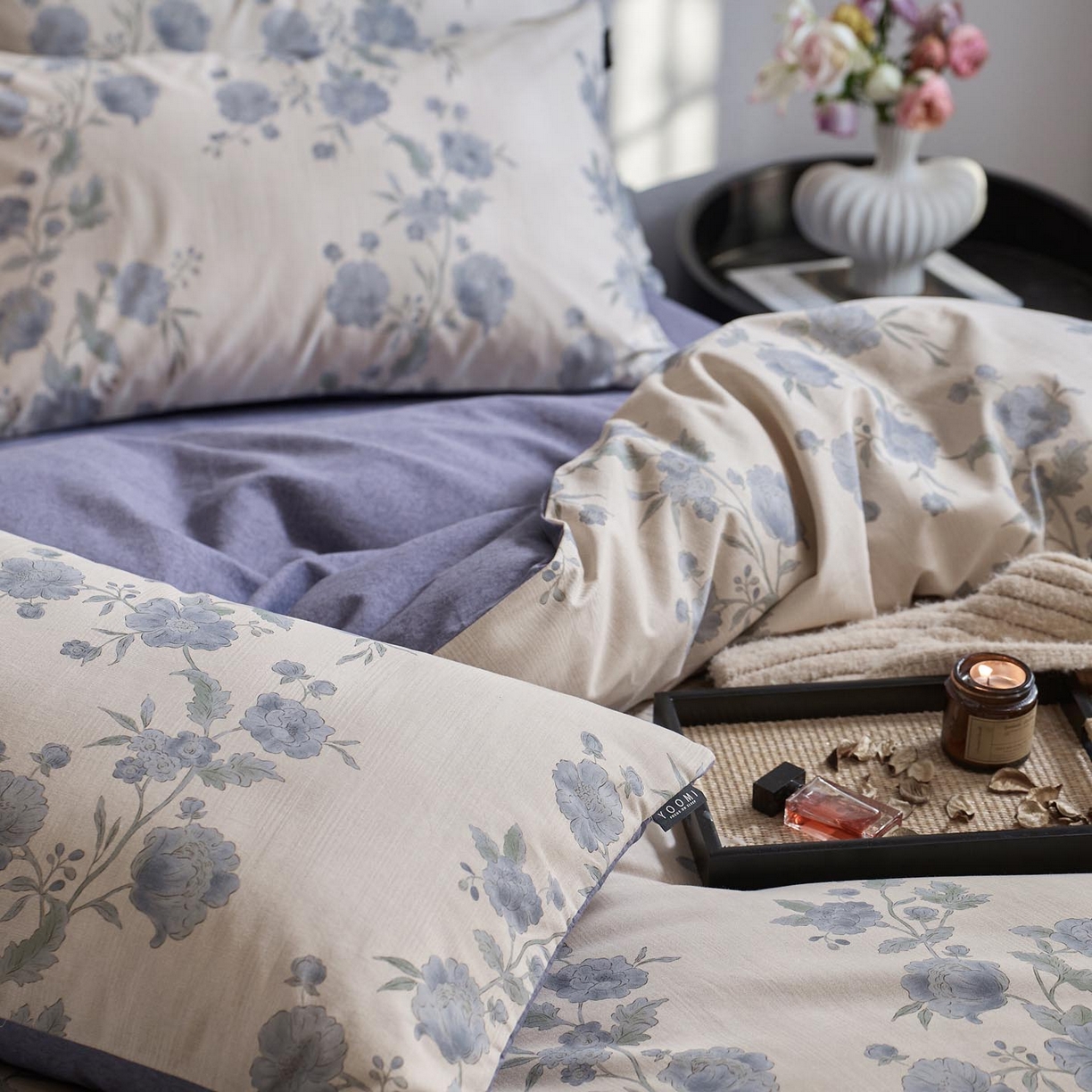 91家纺网 家纺一手货源 找家纺 （总）涵宸家纺 2025新款全棉磨毛印花四件套-御岚