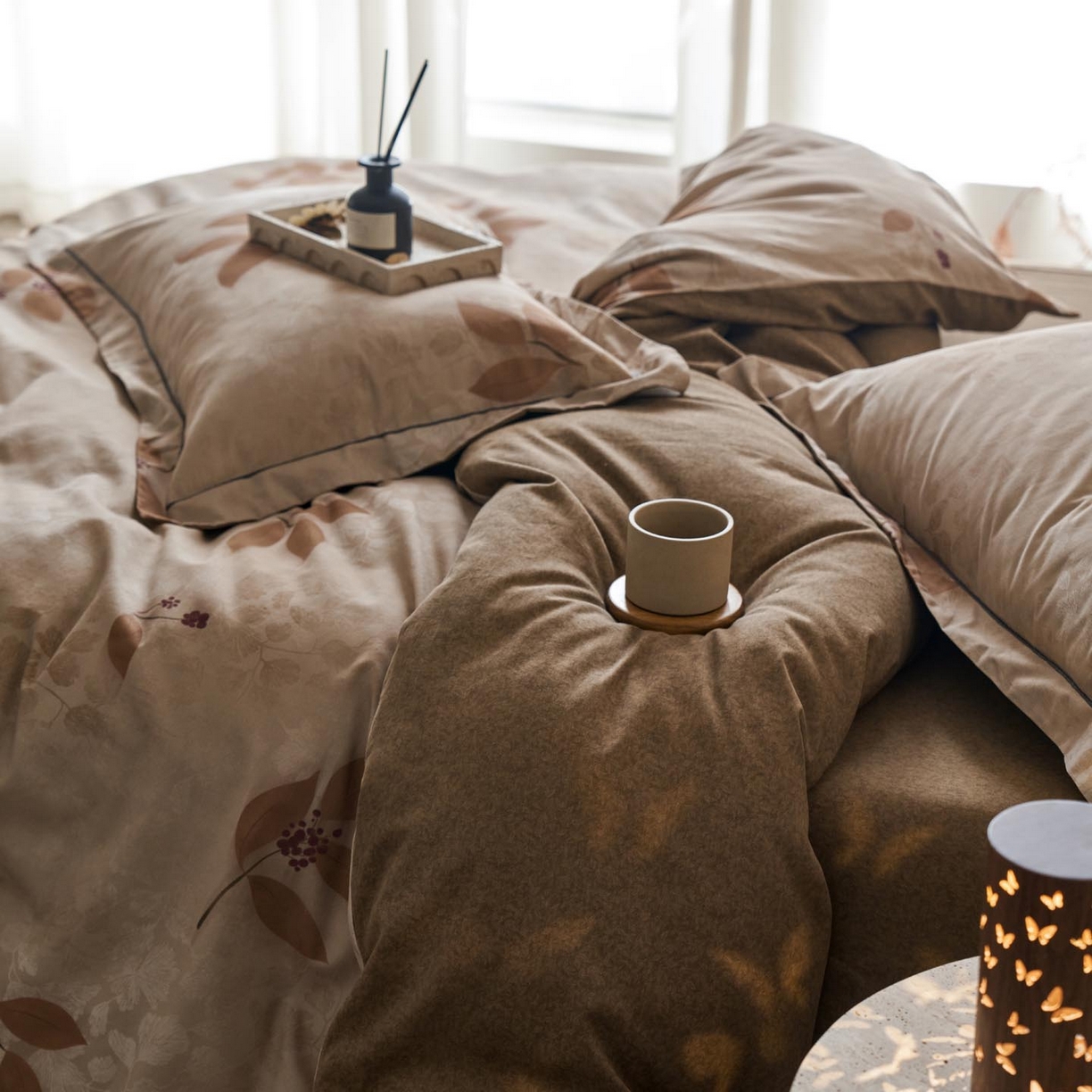 91家纺网 家纺一手货源 找家纺 （总）涵宸家纺 2025新款全棉磨毛印花四件套-奥罗