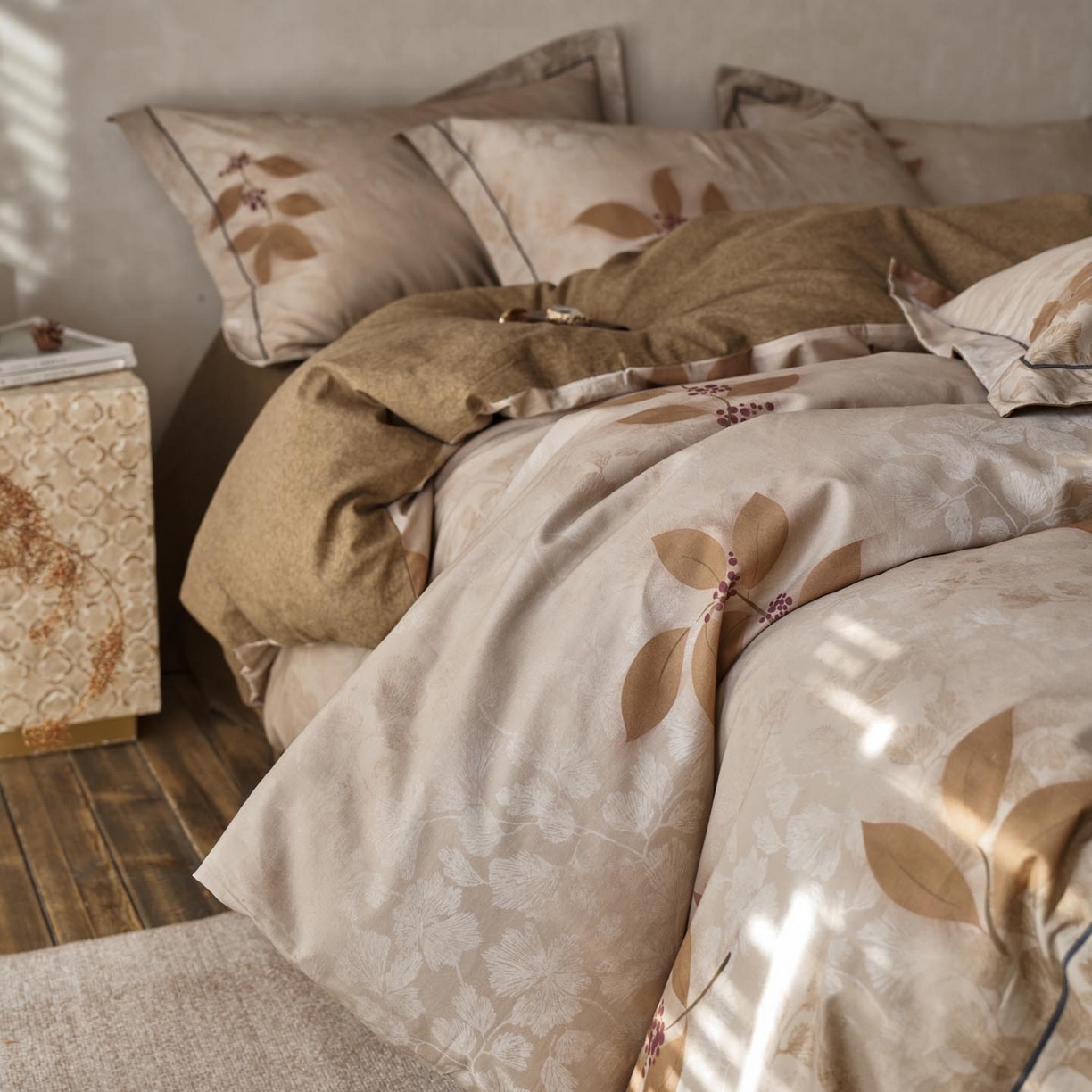 91家纺网 家纺一手货源 找家纺 （总）涵宸家纺 2025新款全棉磨毛印花四件套-奥罗