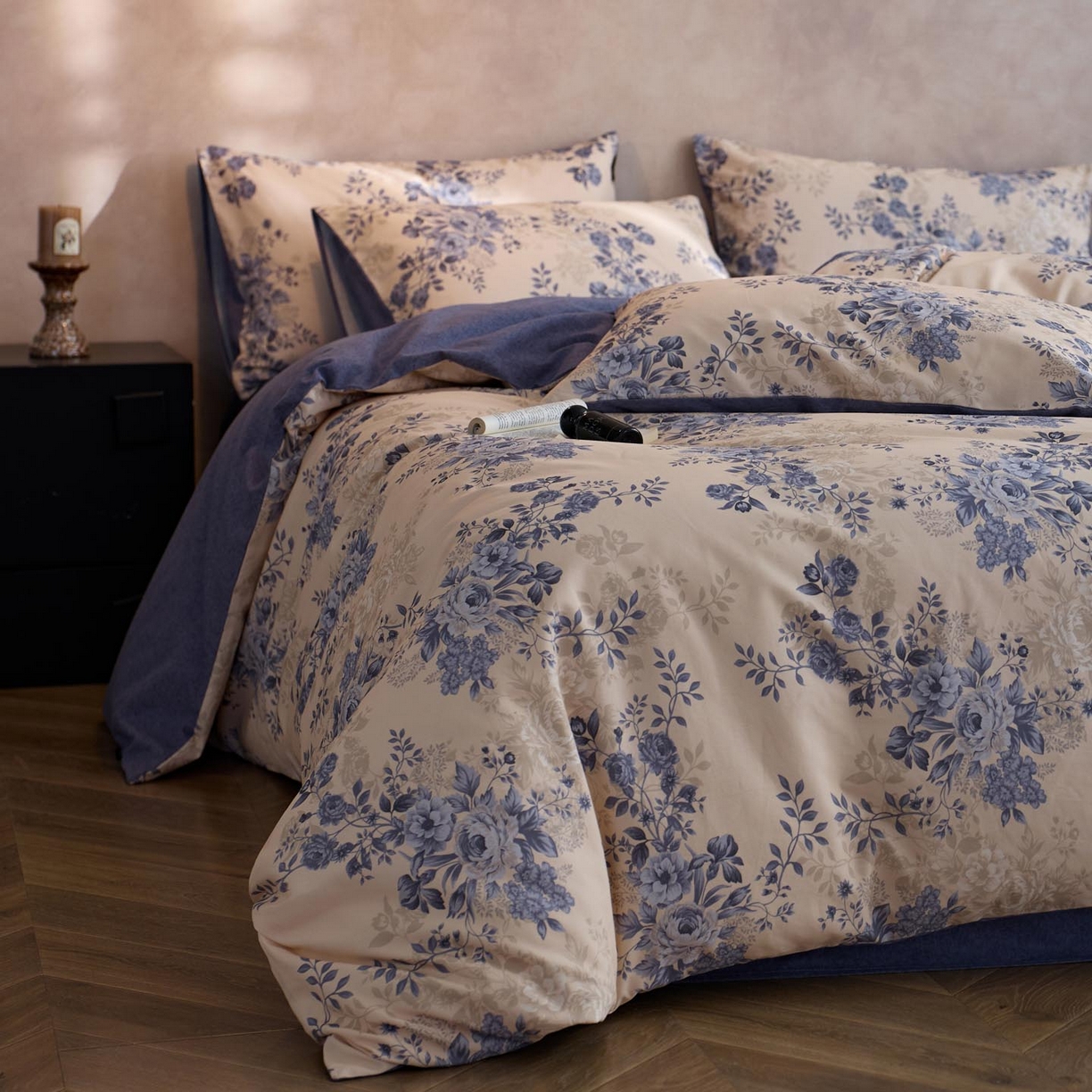 91家纺网 家纺一手货源 找家纺 （总）涵宸家纺 2025新款全棉磨毛印花四件套-御岚