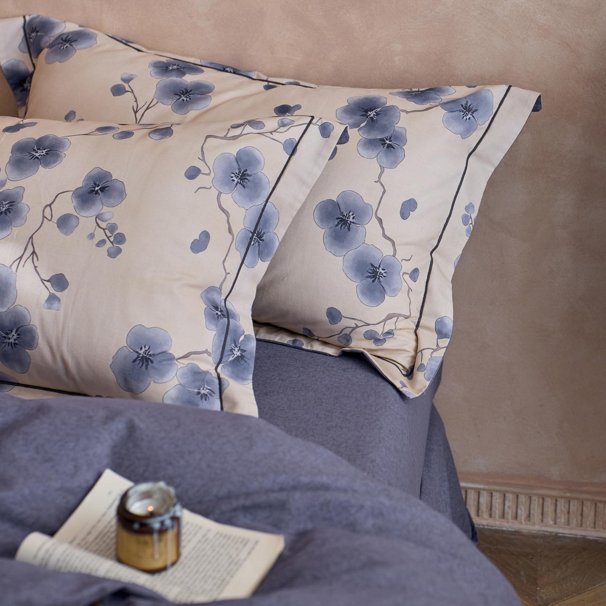 91家纺网 家纺一手货源 找家纺 涵宸家纺 2025新款全棉磨毛印花四件套-奥罗 美觉-兰