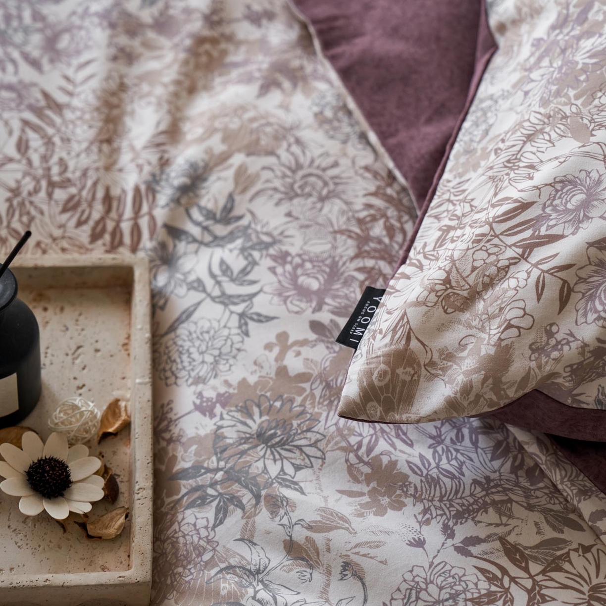 91家纺网 家纺一手货源 找家纺 涵宸家纺 2025新款全棉磨毛印花四件套-御岚 栖岚