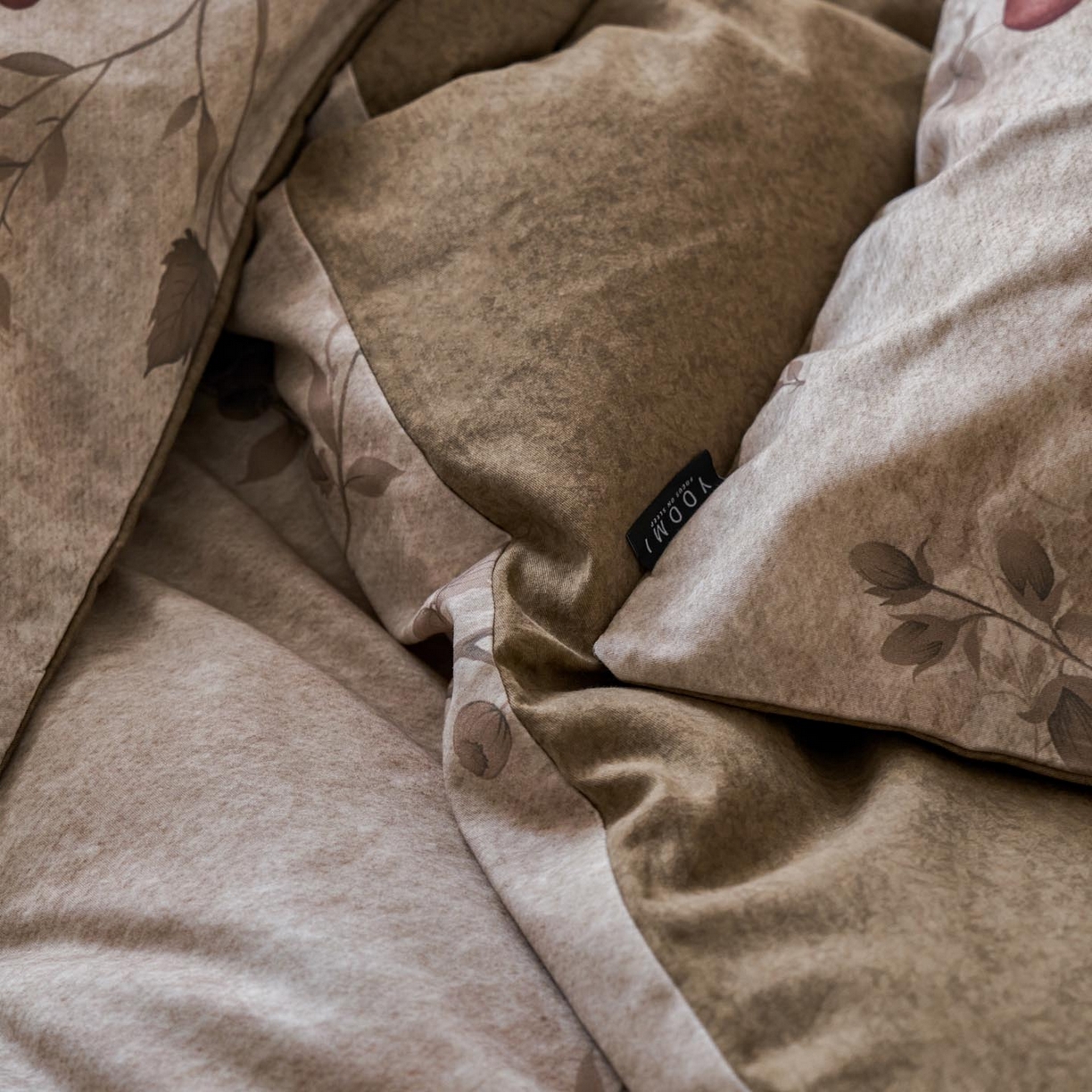 91家纺网 家纺一手货源 找家纺 涵宸家纺 2025新款全棉磨毛印花四件套-御岚 止观