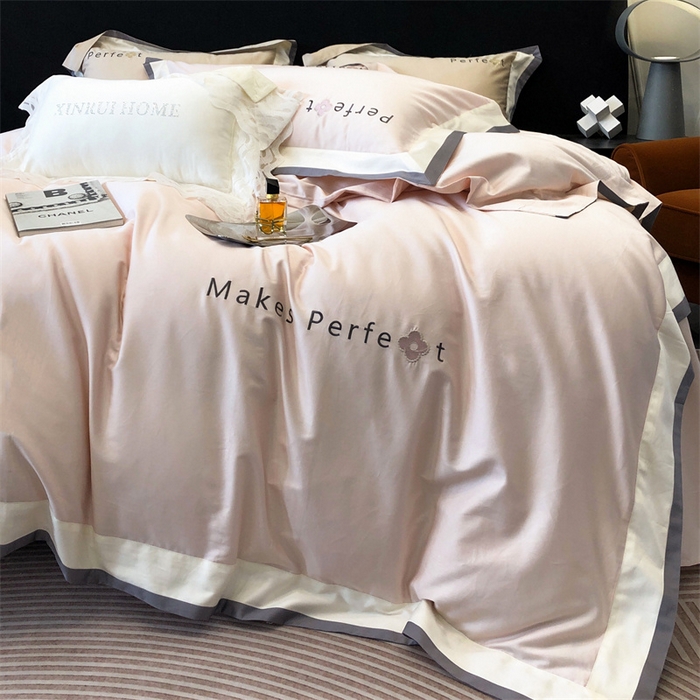 91家纺网 家纺一手货源 找家纺 （总）馨蕊家居 2025秋冬新品100s高奢典藏简约全棉四件套系列-莫斯科