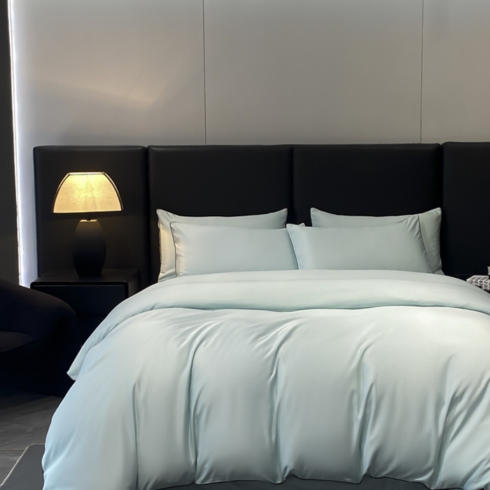 91家纺网 家纺一手货源 找家纺 （总）悦然毛巾被 2025新款全棉纯棉素色双拼四件套