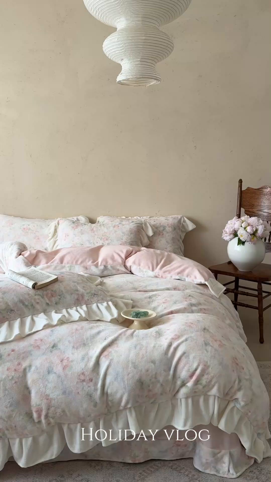 91家纺网 家纺一手货源 找家纺 潘朵拉家纺 2025全消光牛奶绒数码印花款四件套 粉樱轻梦