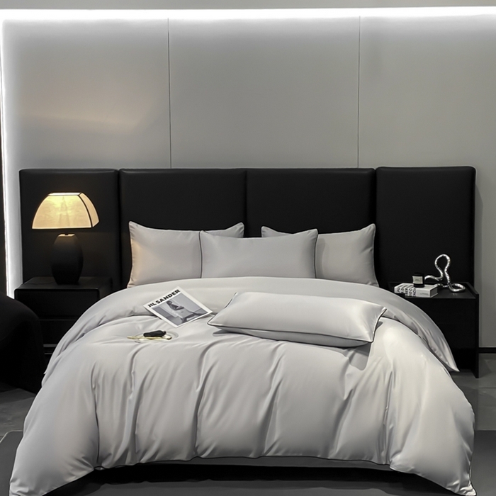 91家纺网 家纺一手货源 找家纺 （总）悦然毛巾被 2025新款全棉纯棉素色双拼四件套