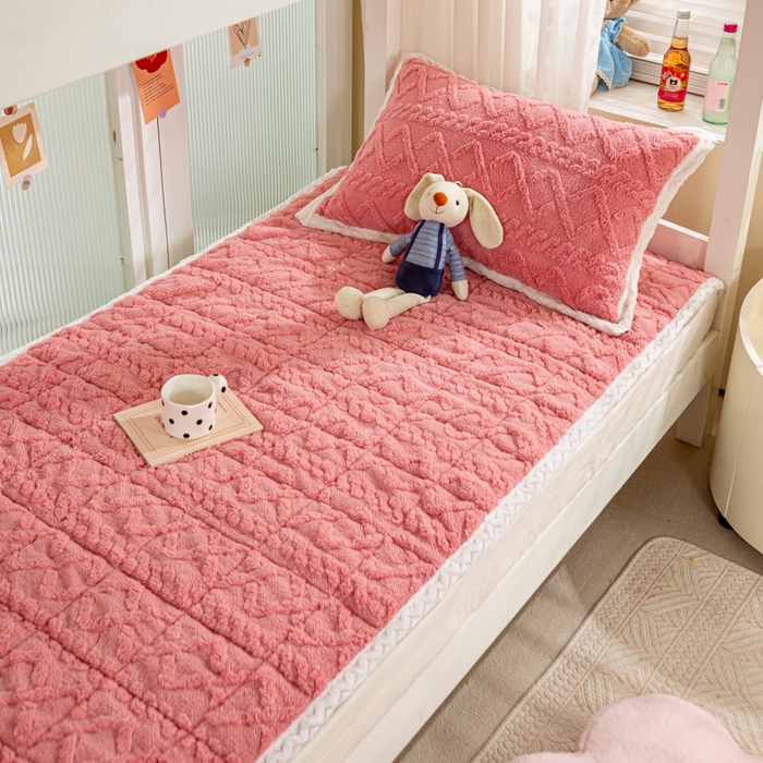 91家纺网 家纺一手货源 找家纺 （总）优选 2025新款上下铺塔芙绒床垫