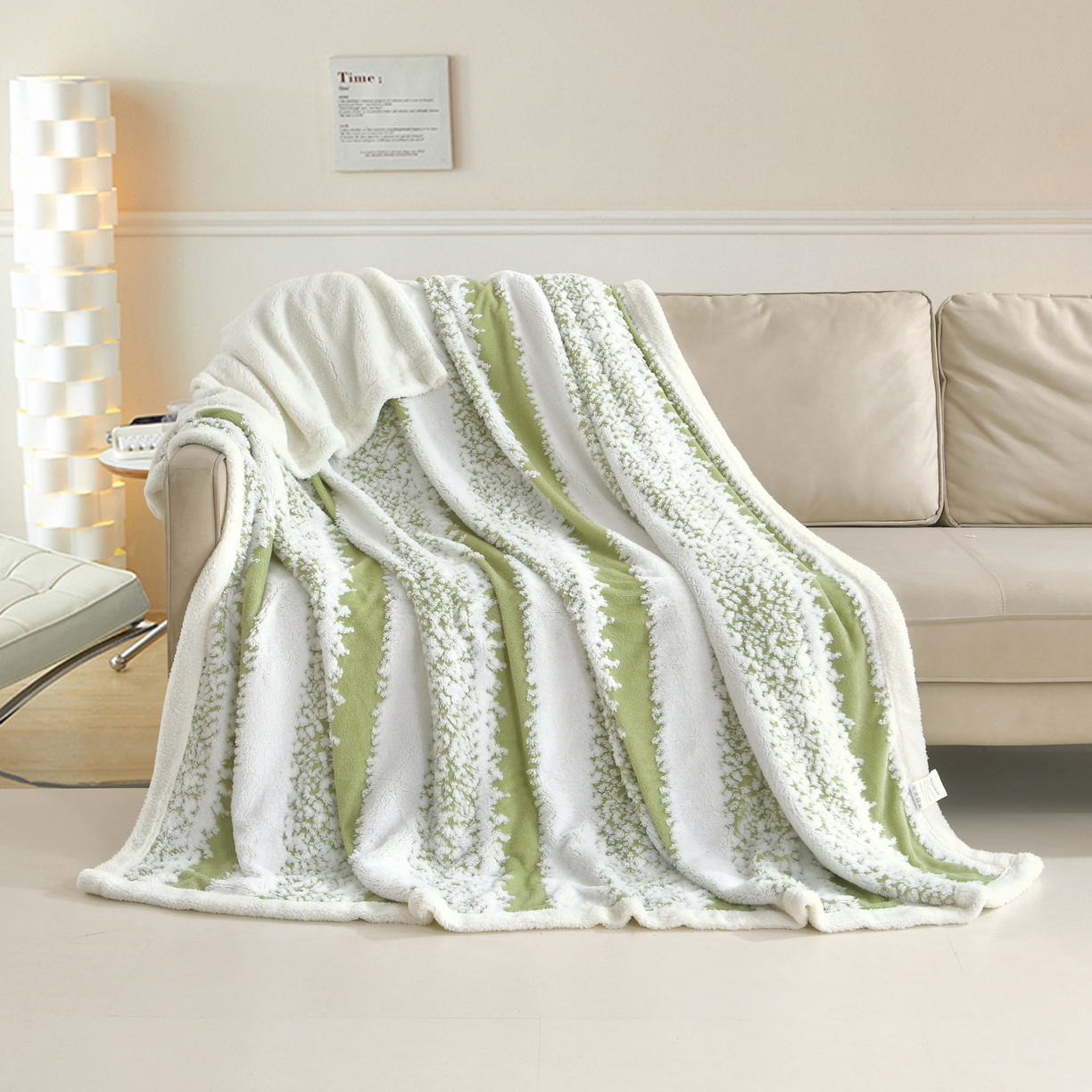 91家纺网 家纺一手货源 找家纺 （总）巴木赫 2025新款渐变色阳离子双层羊羔绒毯子毛毯