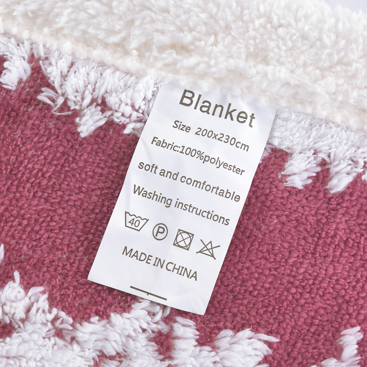 91家纺网 家纺一手货源 找家纺 巴木赫 2025新款渐变色阳离子双层羊羔绒毯子毛毯 渐变紫色