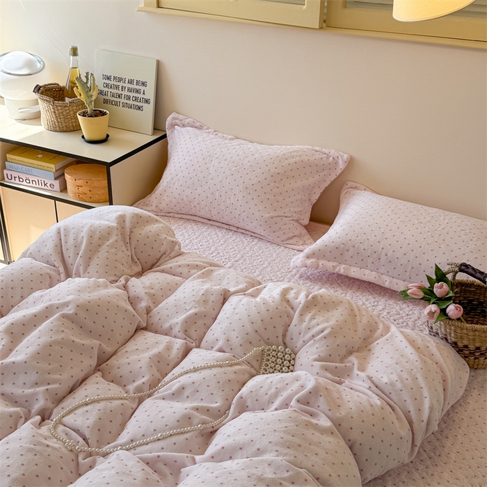 91家纺网 家纺一手货源 找家纺 （总）潘朵拉家纺 2025新款牛奶绒床盖款四件套