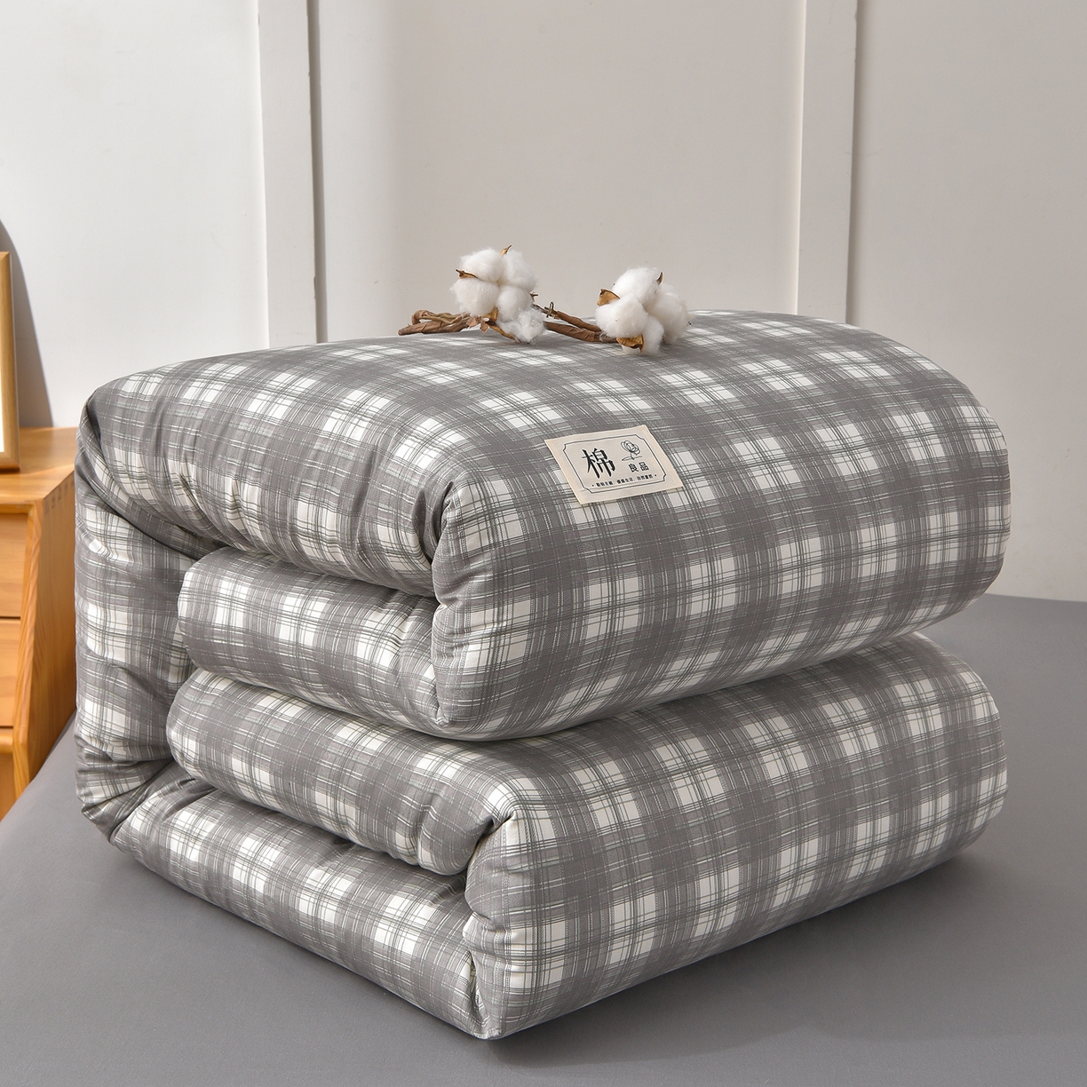 91家纺网 家纺一手货源 找家纺 （总）锦逸家居 2025新款A类水洗棉棉花被被子被芯