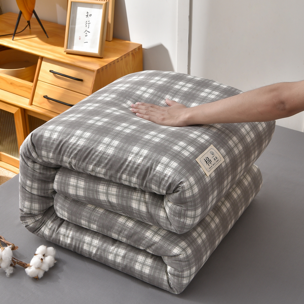 91家纺网 家纺一手货源 找家纺 （总）锦逸家居 2025新款A类水洗棉棉花被被子被芯