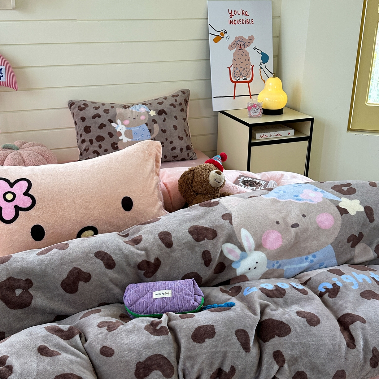 91家纺网 家纺一手货源 找家纺 （总）美乐迪家纺 2025新款大版牛奶绒四件套