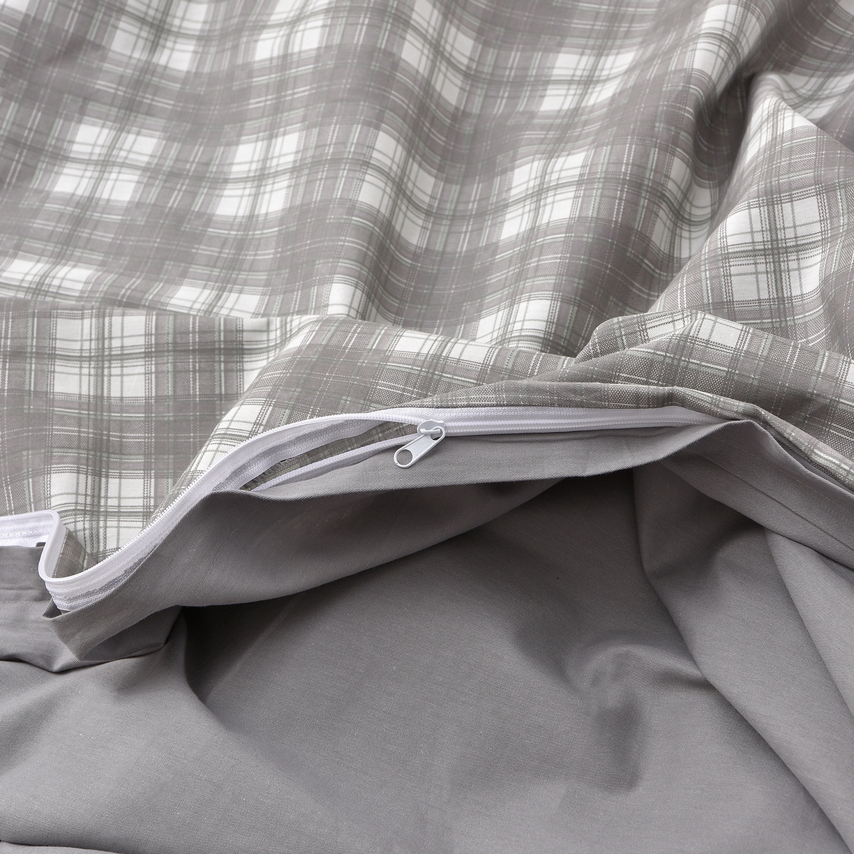 91家纺网 家纺一手货源 找家纺 锦逸家居 2025新款A类水洗棉棉花被被子被芯 艾琳-灰