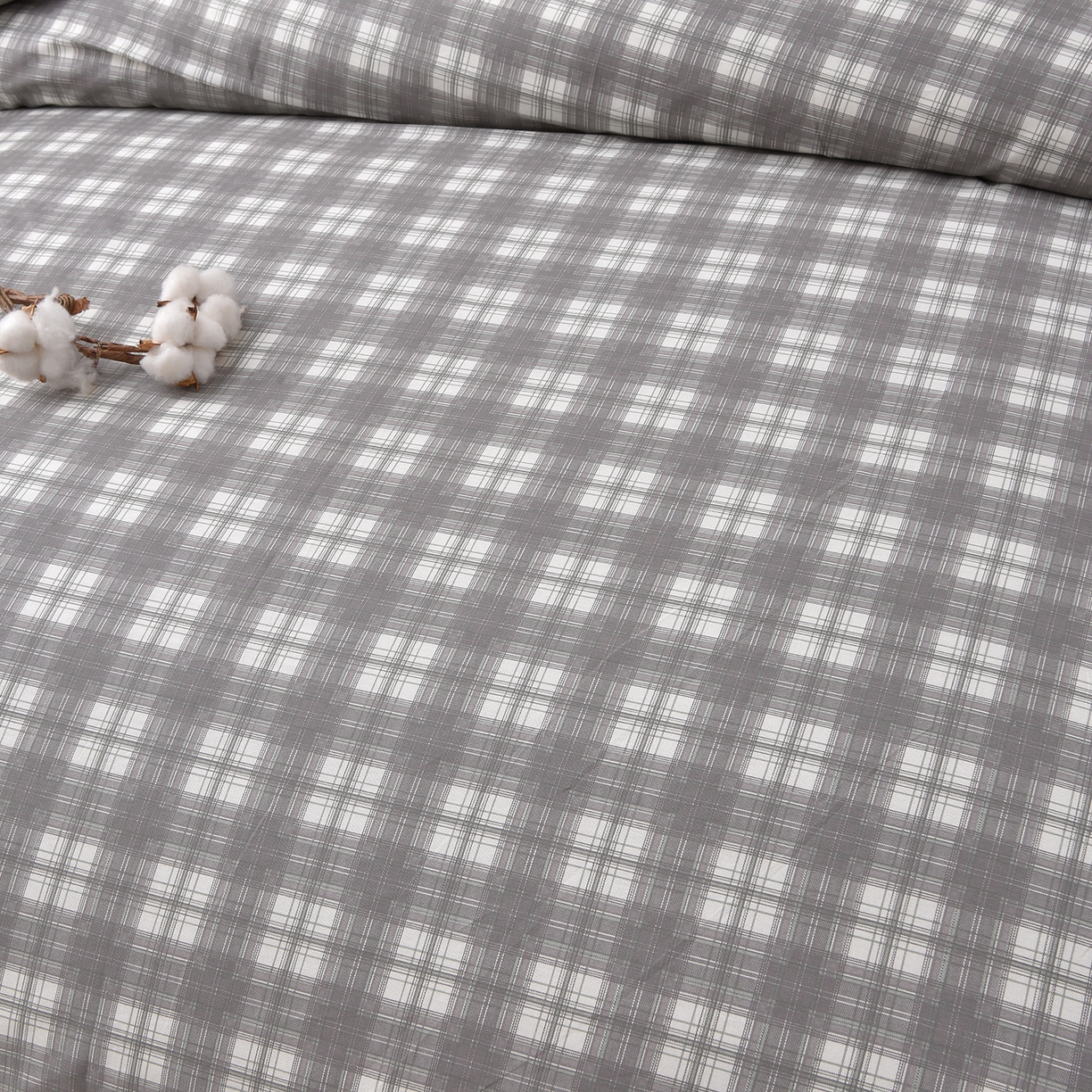 91家纺网 家纺一手货源 找家纺 锦逸家居 2025新款A类水洗棉棉花被被子被芯 艾琳-灰