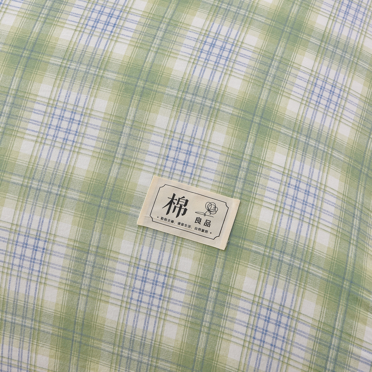 91家纺网 家纺一手货源 找家纺 锦逸家居 2025新款A类水洗棉棉花被被子被芯 达伦-绿