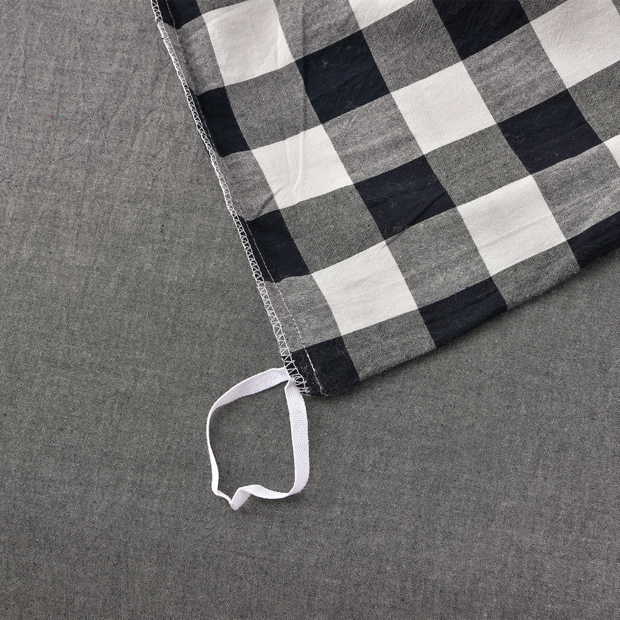 91家纺网 家纺一手货源 找家纺 锦逸家居 2025新款A类水洗棉棉花被被子被芯 灰白中格