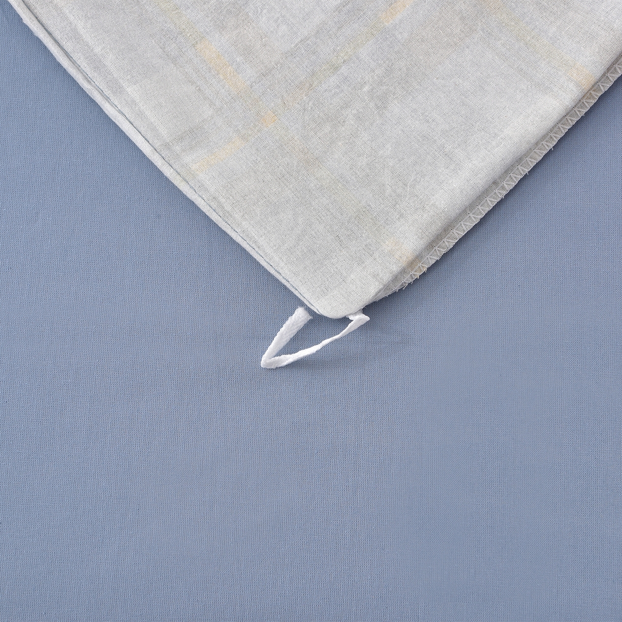 91家纺网 家纺一手货源 找家纺 锦逸家居 2025新款A类水洗棉棉花被被子被芯 简析蓝