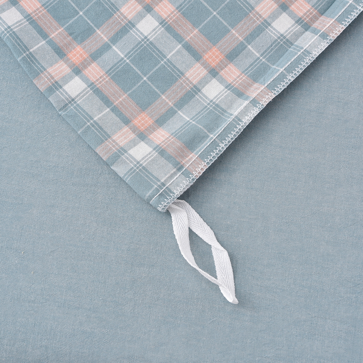 91家纺网 家纺一手货源 找家纺 锦逸家居 2025新款A类水洗棉棉花被被子被芯 洛可可-蓝