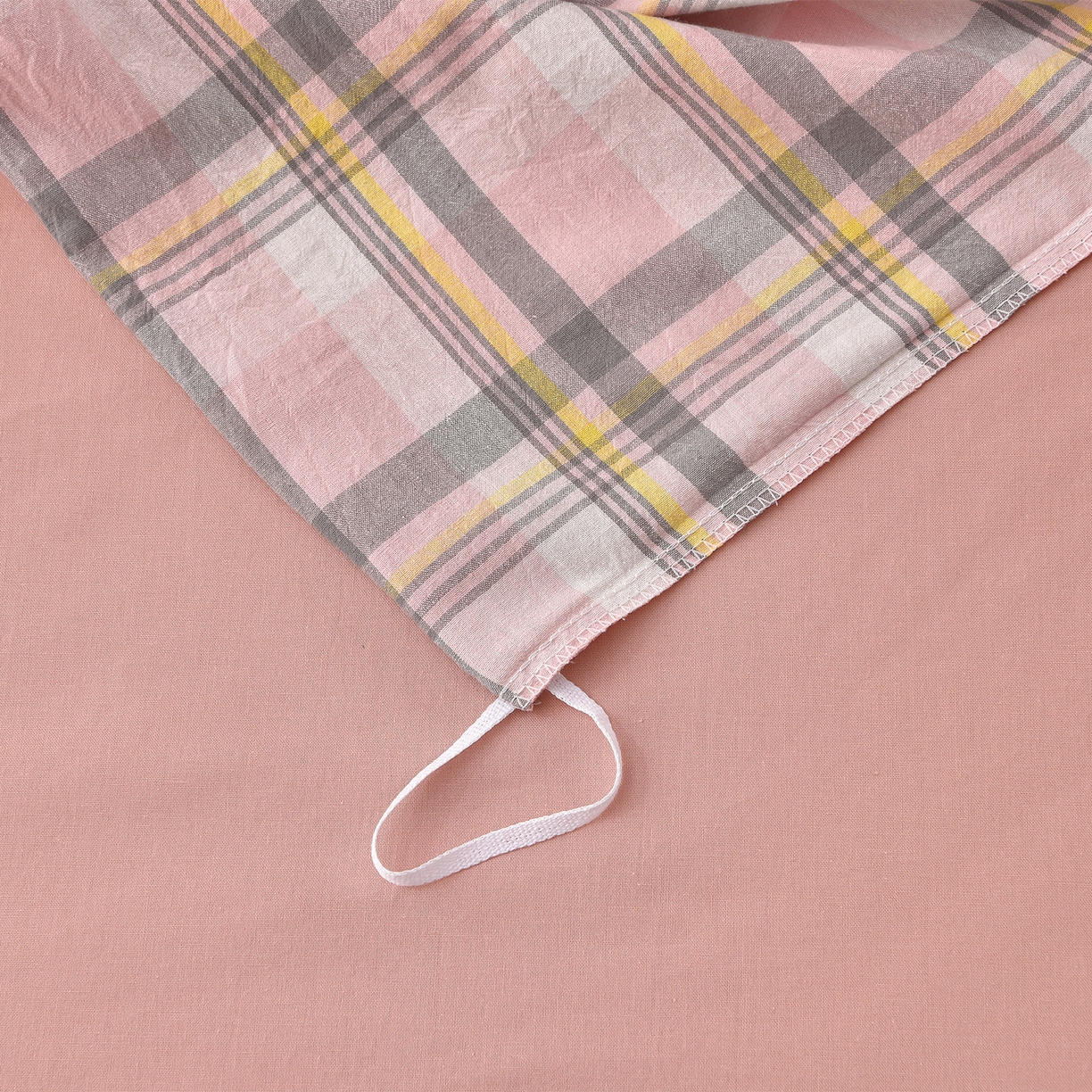 91家纺网 家纺一手货源 找家纺 锦逸家居 2025新款A类水洗棉棉花被被子被芯 清新粉