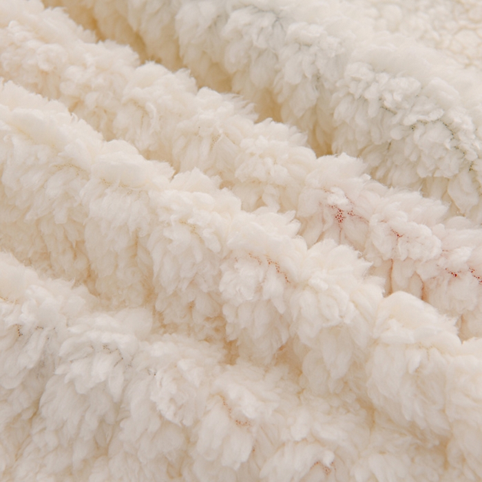 91家纺网 家纺一手货源 找家纺 圣楚家纺 2025新款牛奶绒羊羔绒双层毯盖毯毯子 花漾色彩