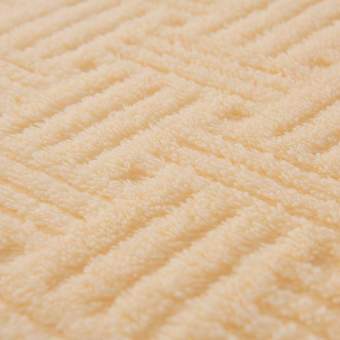 91家纺网 家纺一手货源 找家纺 圣楚家纺 2025新款塔芙绒毛毯盖毯毯子-恬梦 恬梦奶黄