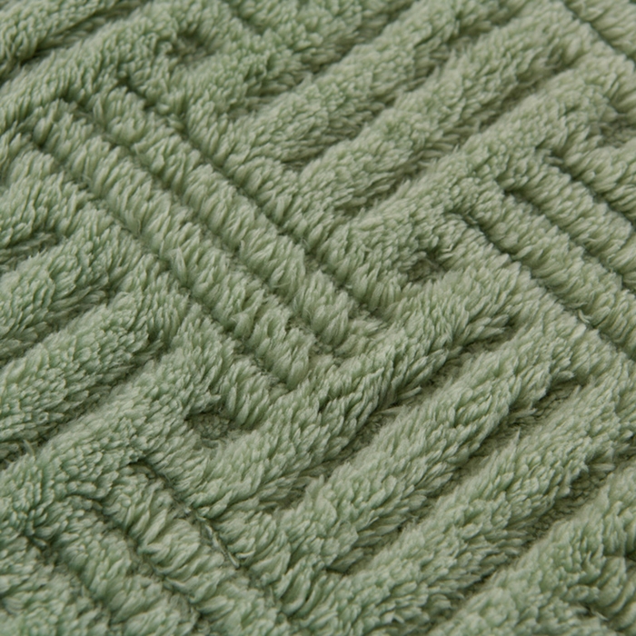 91家纺网 家纺一手货源 找家纺 圣楚家纺 2025新款塔芙绒毛毯盖毯毯子-恬梦 恬梦抹茶