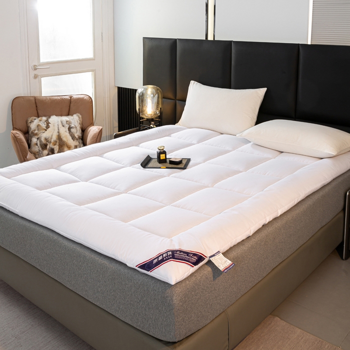 91家纺网 家纺一手货源 找家纺 （总）憨豆家纺 2025新款酒店羽丝绒床垫学生床垫宿舍单人床褥超厚榻榻米垫子不塌陷被褥可折叠