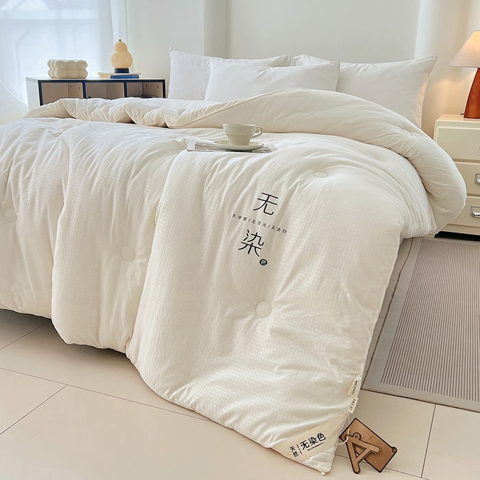 91家纺网 家纺一手货源 找家纺 （总）锦润家纺 2025新款无污大豆被子母被二合一被子被芯