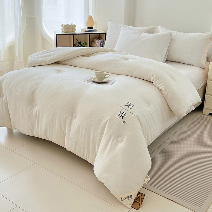 91家纺网 家纺一手货源 找家纺 （总）锦润家纺 2025新款无污大豆被子母被二合一被子被芯