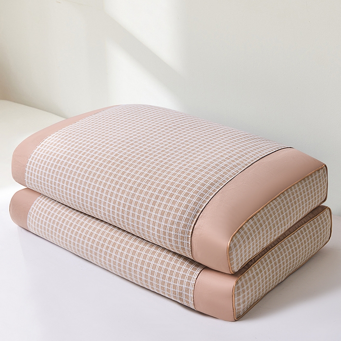 纽乐家纺 2025新款德绒荞麦枕枕头枕芯 卡其色