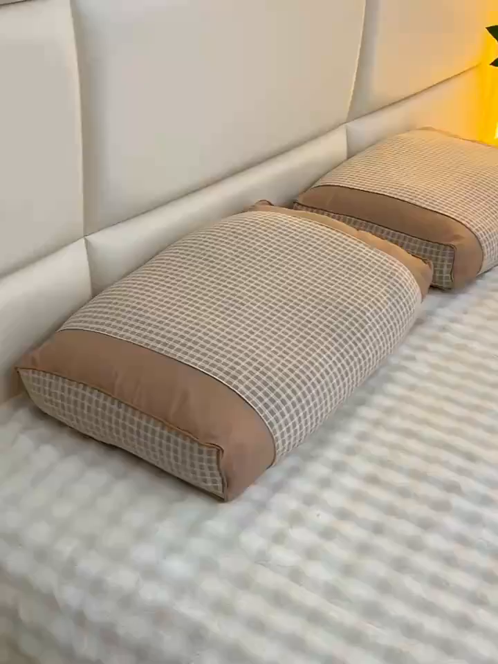 91家纺网 家纺一手货源 找家纺 （总）纽乐家纺 2025新款德绒荞麦枕枕头枕芯