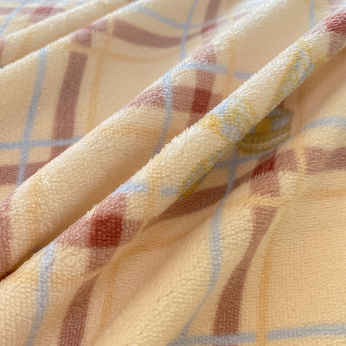 91家纺网 家纺一手货源 找家纺 豫见家纺 2025新款牛奶绒印花四件套 小晴天