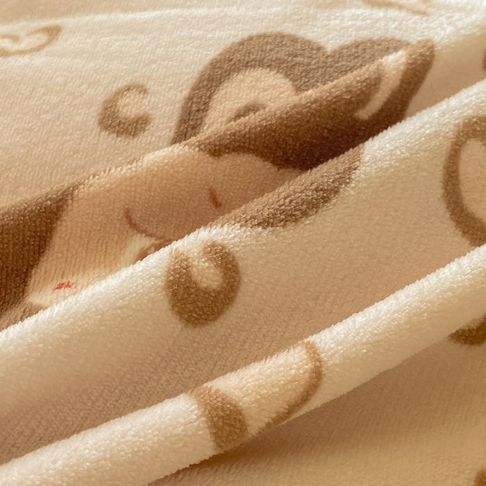 91家纺网 家纺一手货源 找家纺 豫见家纺 2025新款牛奶绒印花四件套 淘气兔