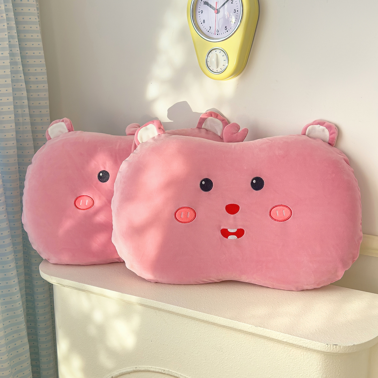 诺可 2025新款绒款猫肚枕记忆枕枕头枕芯-卡通玩偶 可爱露比