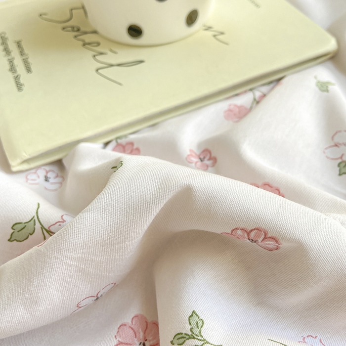 91家纺网 家纺一手货源 找家纺 憨豆家纺 2025新款双面全棉夏被可机洗小清新纯棉夏被薄被芯空调被子夏凉被 花香谷