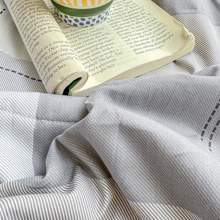 91家纺网 家纺一手货源 找家纺 憨豆家纺 2025新款双面全棉夏被可机洗小清新纯棉夏被薄被芯空调被子夏凉被 简格