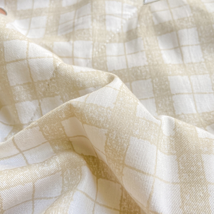 91家纺网 家纺一手货源 找家纺 憨豆家纺 2025新款双面全棉夏被可机洗小清新纯棉夏被薄被芯空调被子夏凉被 卡布奇诺