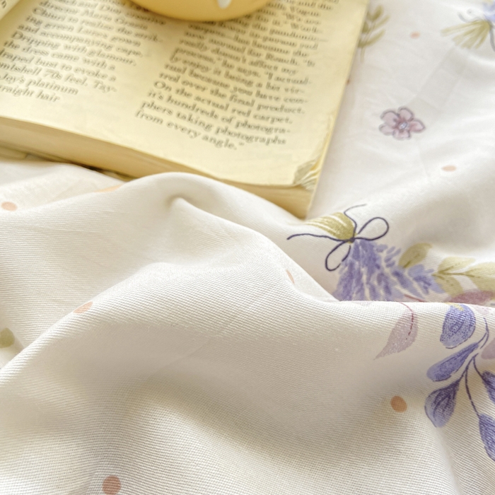 91家纺网 家纺一手货源 找家纺 憨豆家纺 2025新款双面全棉夏被可机洗小清新纯棉夏被薄被芯空调被子夏凉被 罗曼蒂克