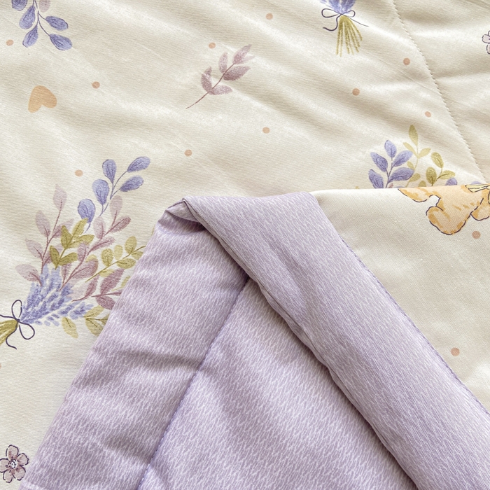 91家纺网 家纺一手货源 找家纺 憨豆家纺 2025新款双面全棉夏被可机洗小清新纯棉夏被薄被芯空调被子夏凉被 罗曼蒂克