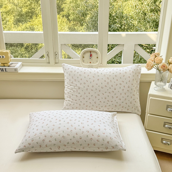 91家纺网 家纺一手货源 找家纺 憨豆家纺 2025新款双面全棉夏被可机洗小清新纯棉夏被薄被芯空调被子夏凉被 塞纳花园