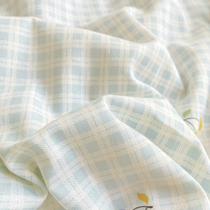 91家纺网 家纺一手货源 找家纺 憨豆家纺 2025新款双面全棉夏被可机洗小清新纯棉夏被薄被芯空调被子夏凉被 清甜蜜果