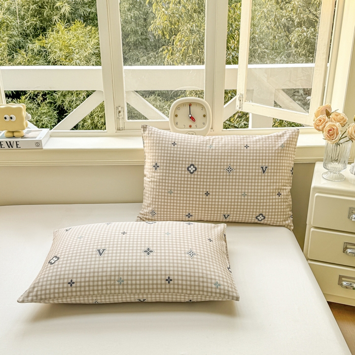 91家纺网 家纺一手货源 找家纺 憨豆家纺 2025新款双面全棉夏被可机洗小清新纯棉夏被薄被芯空调被子夏凉被 时光意境