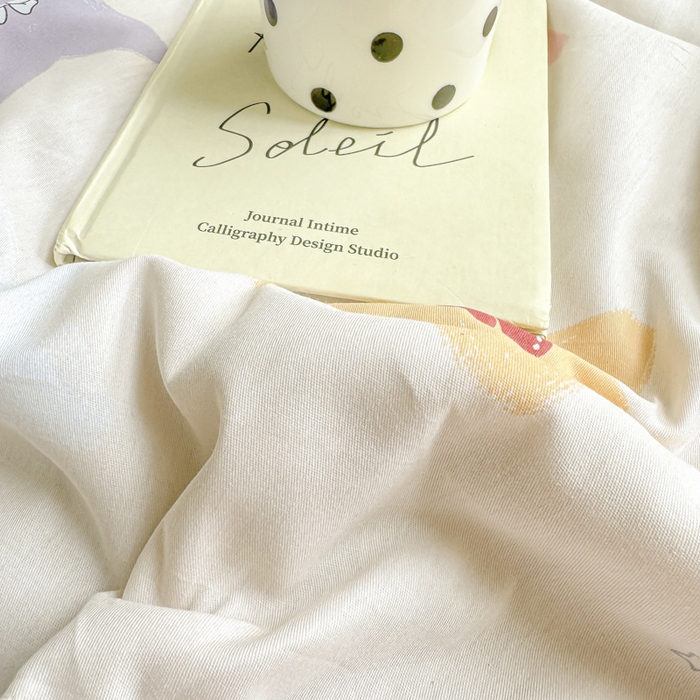 91家纺网 家纺一手货源 找家纺 憨豆家纺 2025新款双面全棉夏被可机洗小清新纯棉夏被薄被芯空调被子夏凉被 星愿兔