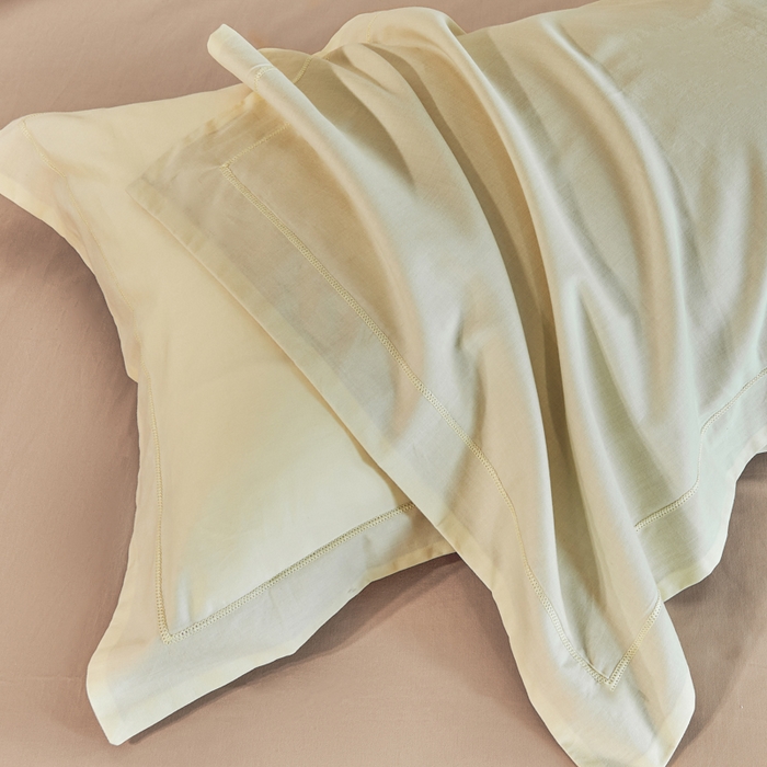 91家纺网 家纺一手货源 找家纺 （总）沃尔居 2025新款全棉磨毛四件套正宗加厚长绒棉贡缎100%纯棉四件套（含买家秀）-莫兰迪