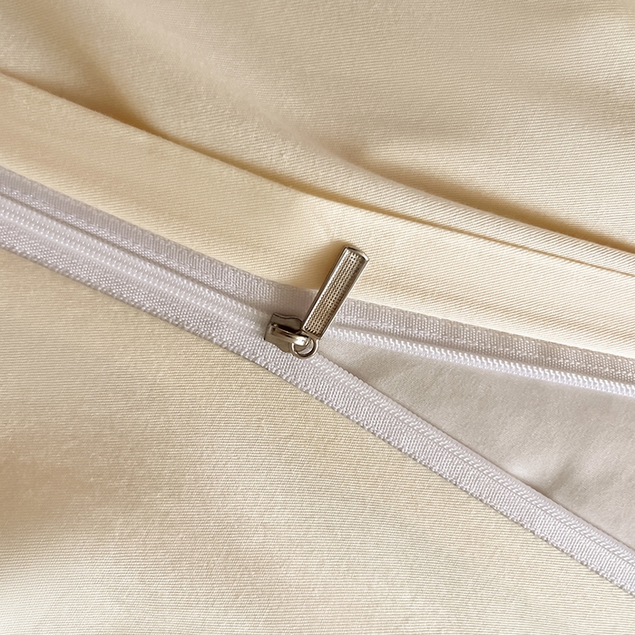 91家纺网 家纺一手货源 找家纺 理想家家纺 2025新款纯棉轻奢刺绣四件套--心愿系列场景二 心愿黄